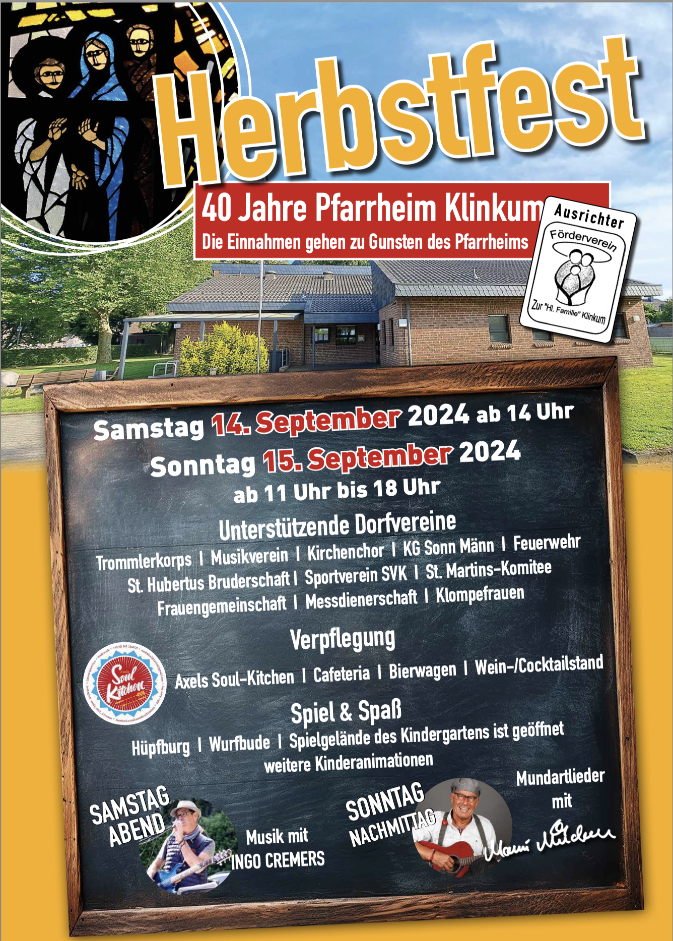 Plakat Herbstfest Klnkum 2024