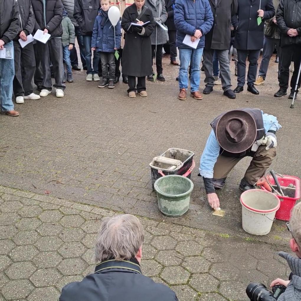 Stolpersteinverlegung Pfarrer Franz Stappers Rickelrath - 8