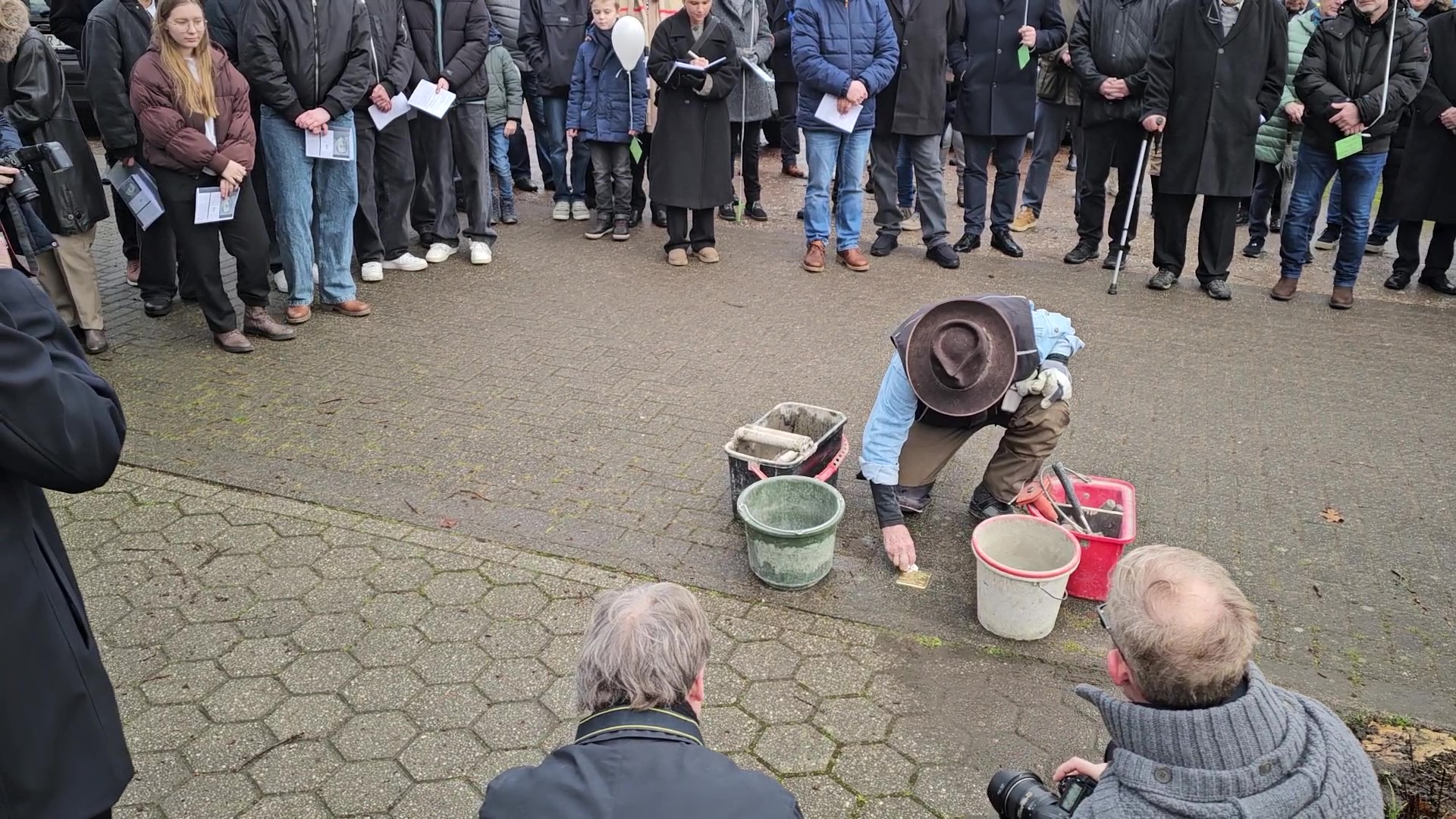 Stolpersteinverlegung Pfarrer Franz Stappers Rickelrath - 8