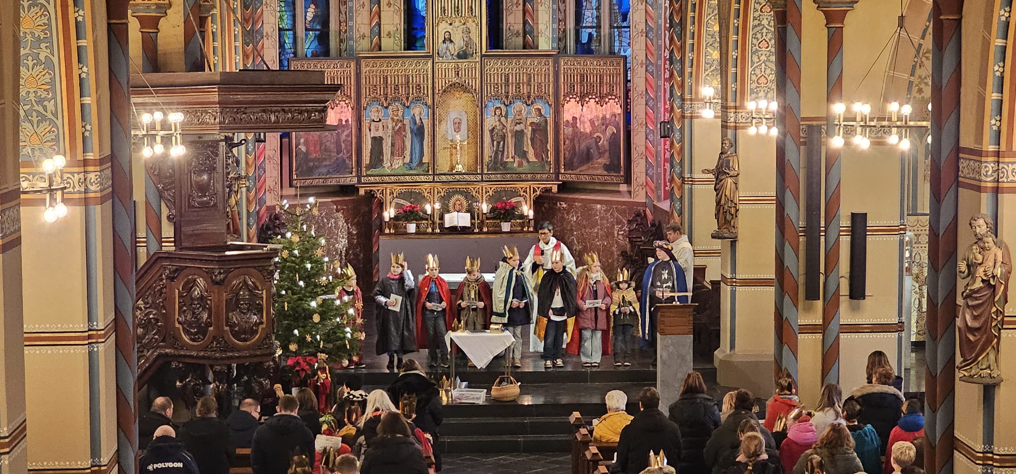 Aussendung der Sternsinger der Pfarrei St. Martin