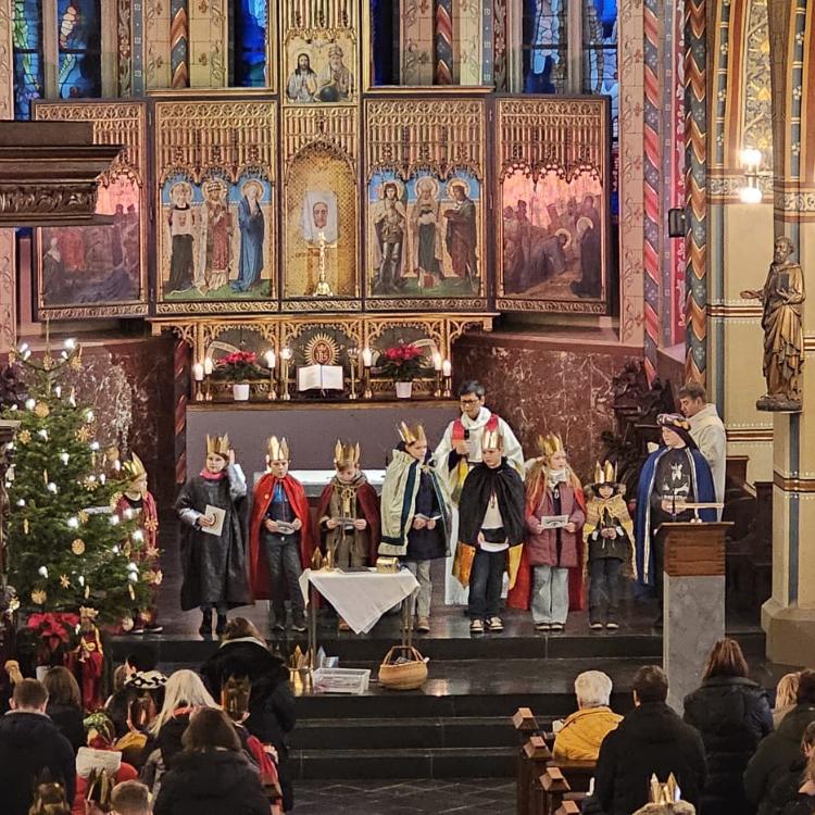 Aussendung der Sternsinger der Pfarrei St. Martin