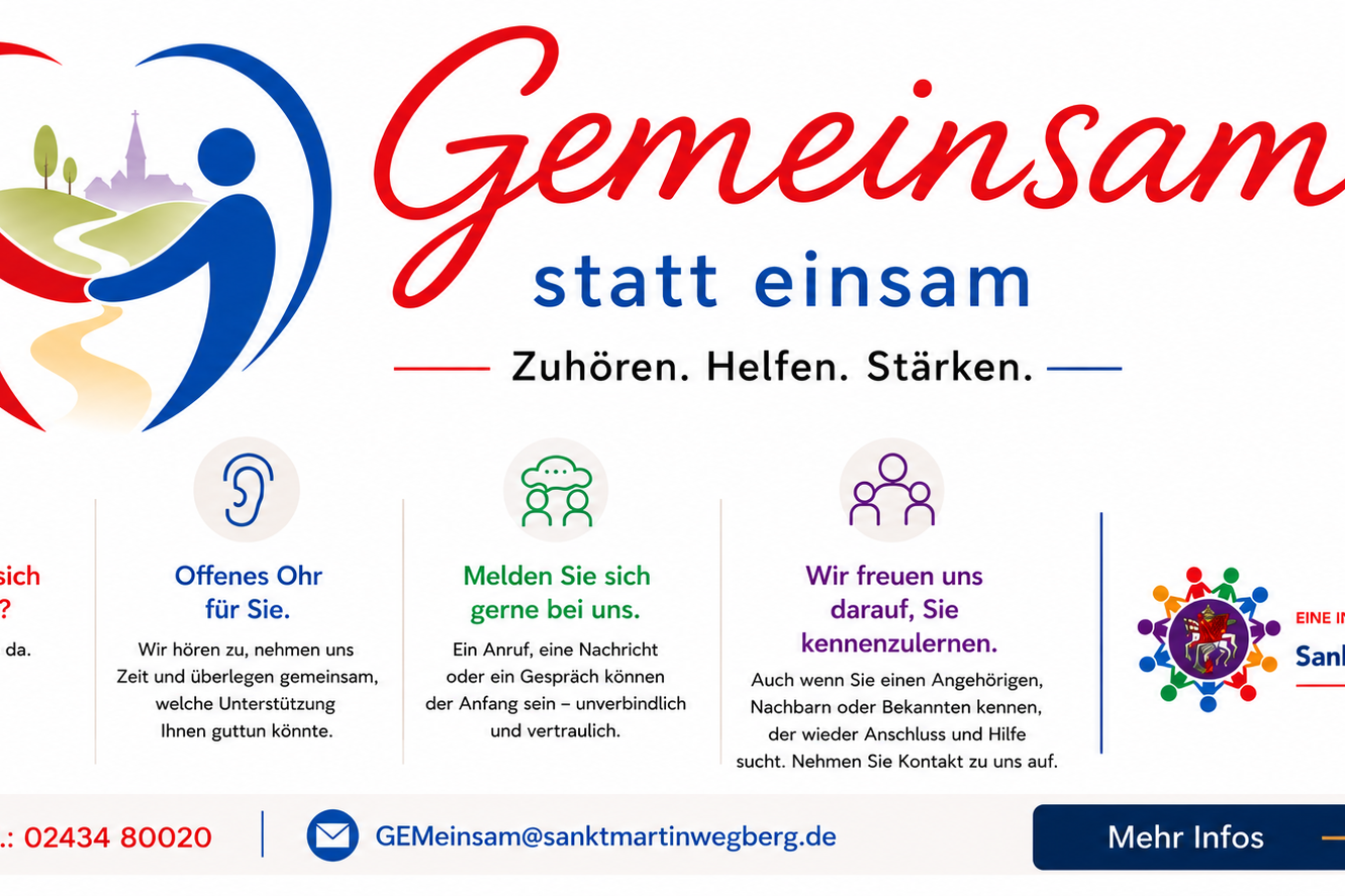 Gemeinsam statt einsam SliderHomepage