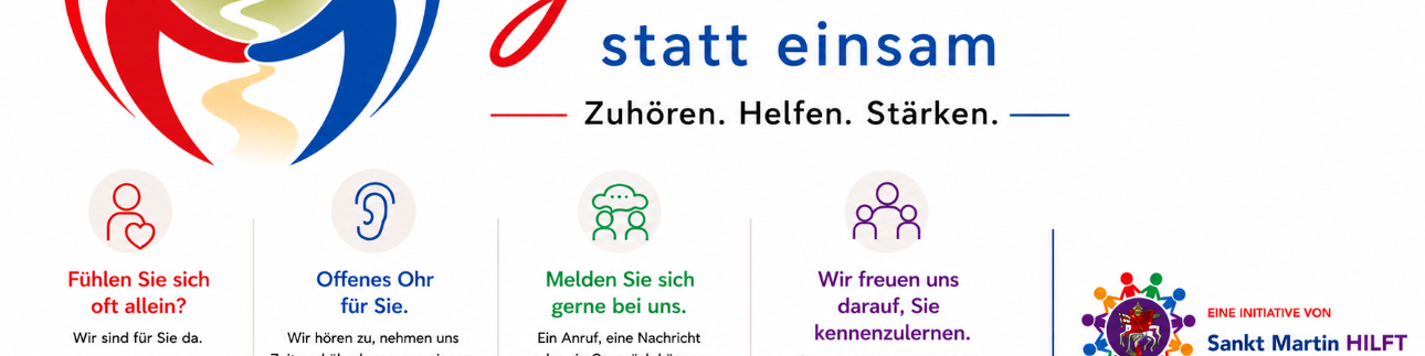 Gemeinsam statt einsam SliderHomepage