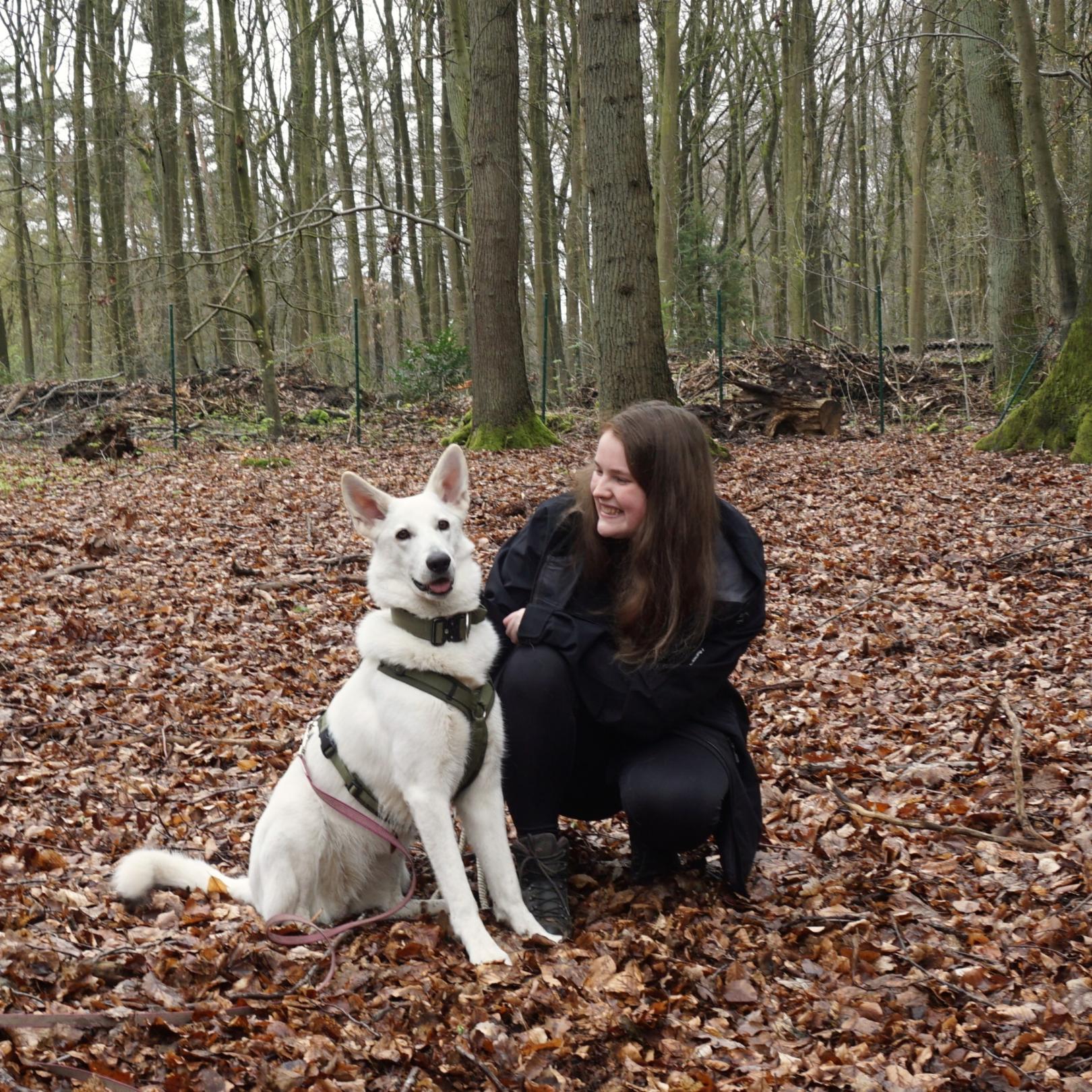 Anne mit Hund