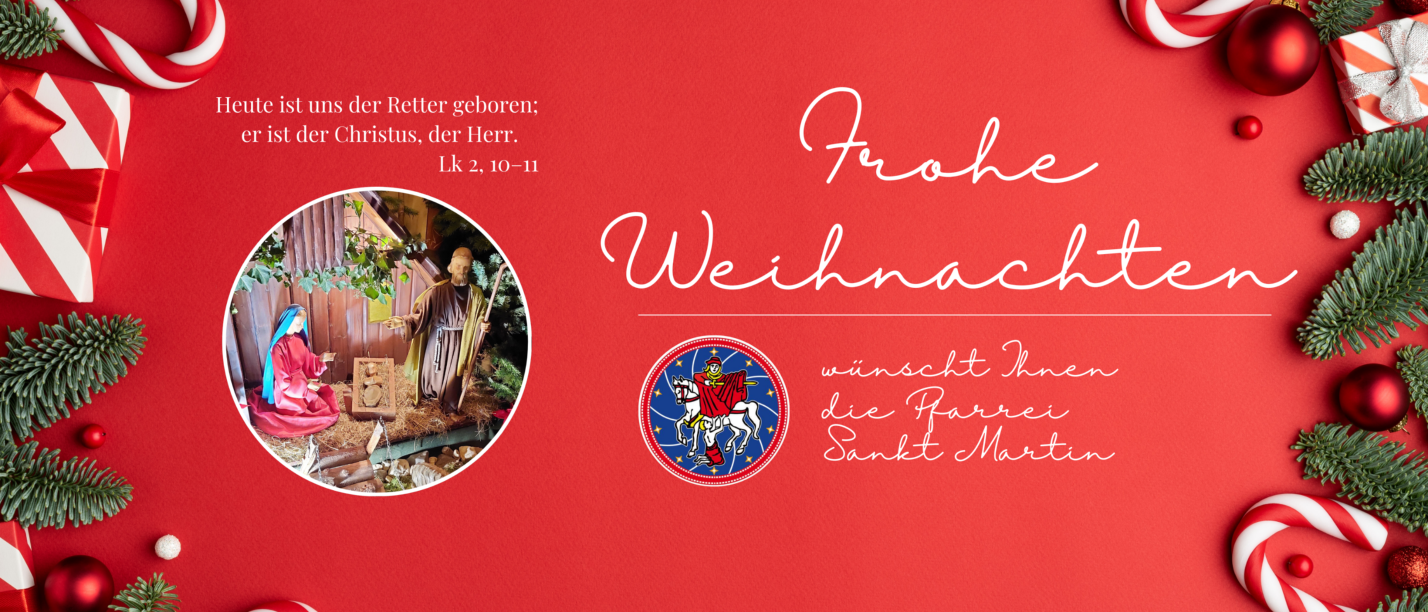 Weihnachtsgruß Pfarrei Sankt Martin